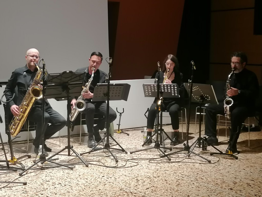 Un’orchestra in quattro&nbsp;saxofoni